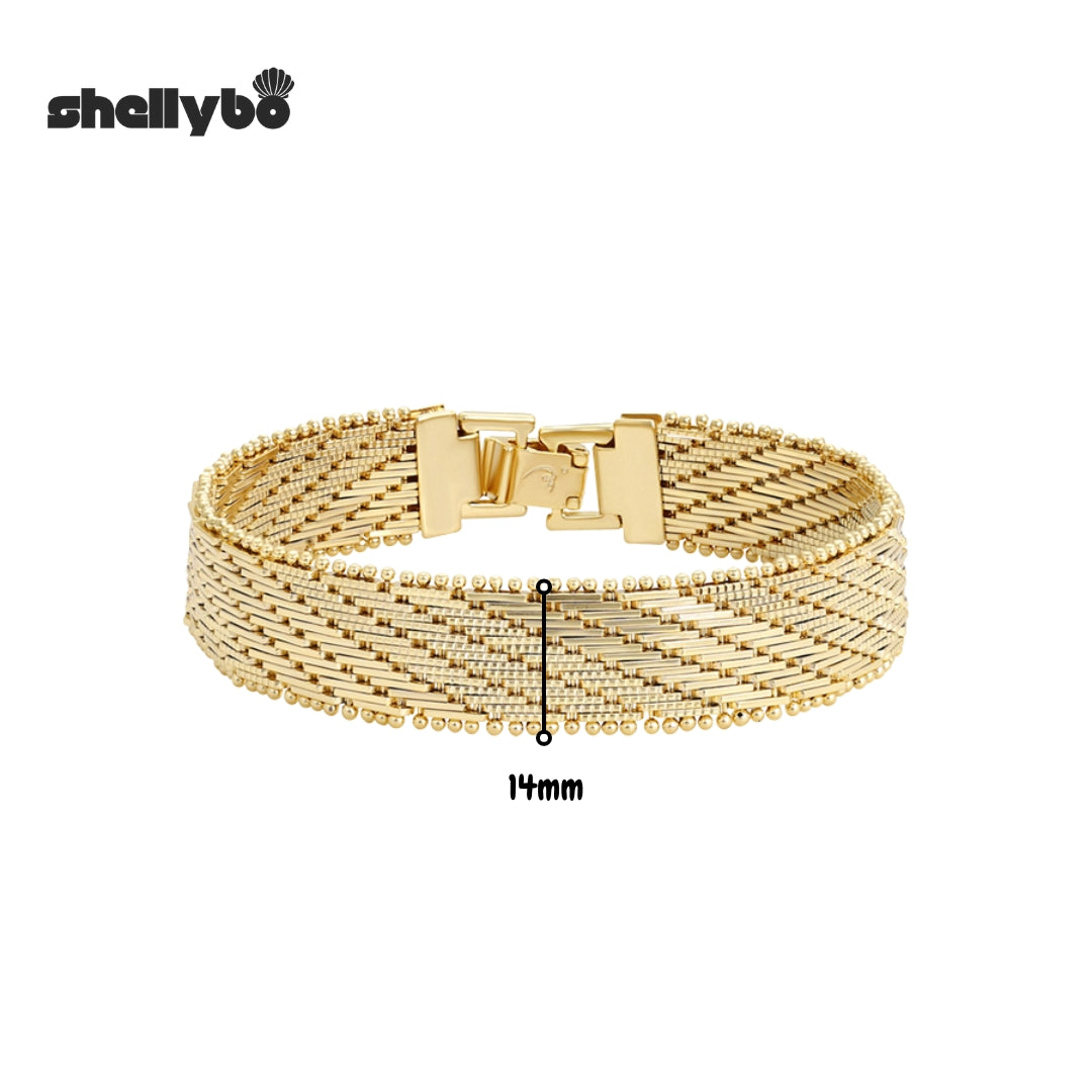 Elegant Interlace Bracelet